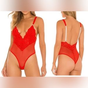 HAH x FREE PEOPLE Hot As Hell Camisole Bodysuit